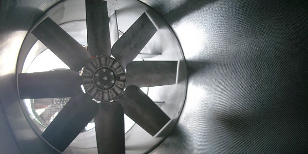 axial fan assembly internal