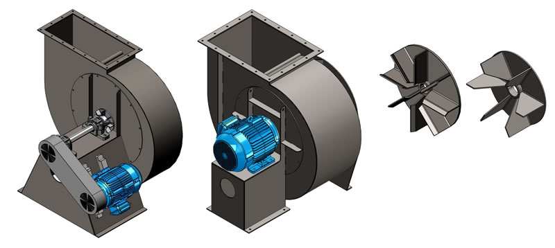 Radial Blade Fans | Morse Air Systems